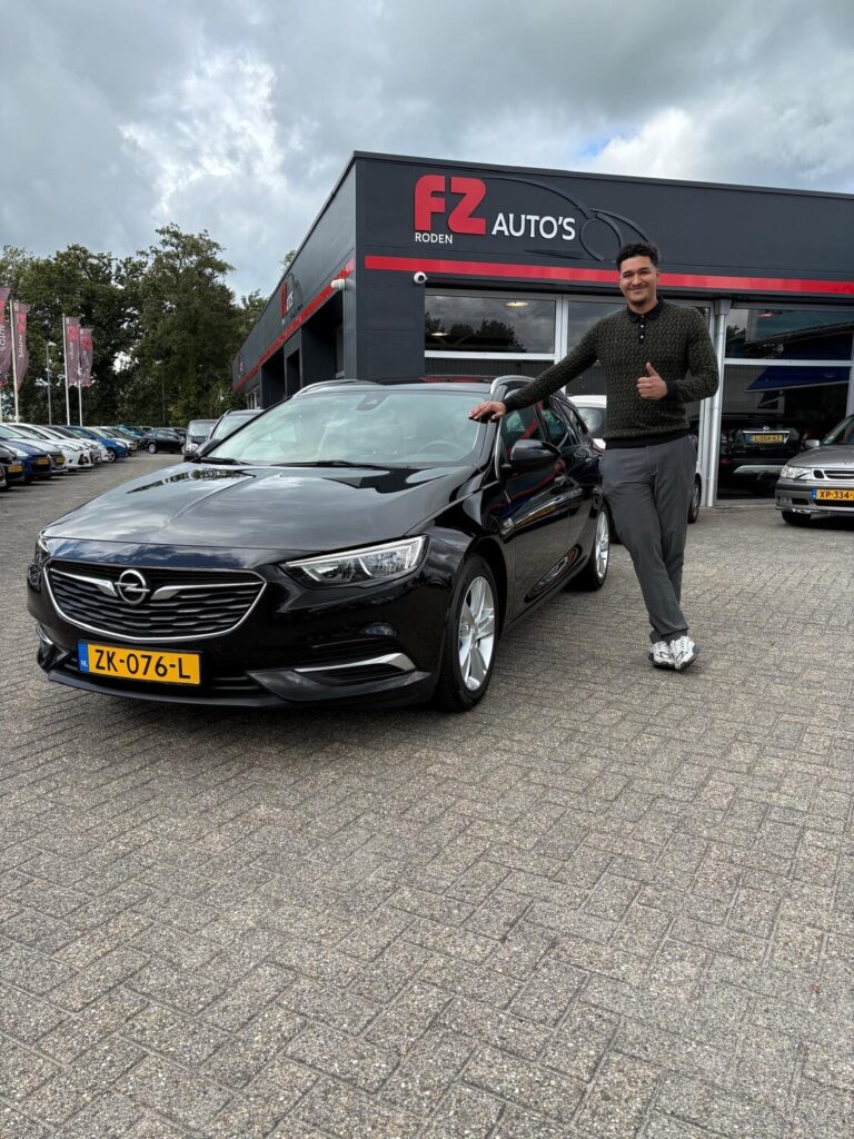 Opel Insignia verkocht en afgeleverd bij FZ Auto's — september 2025