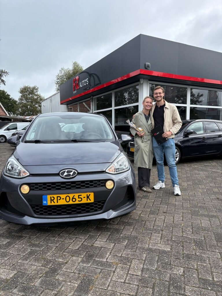 Hyundai i10 verkocht en afgeleverd bij FZ Auto's — september 2025
