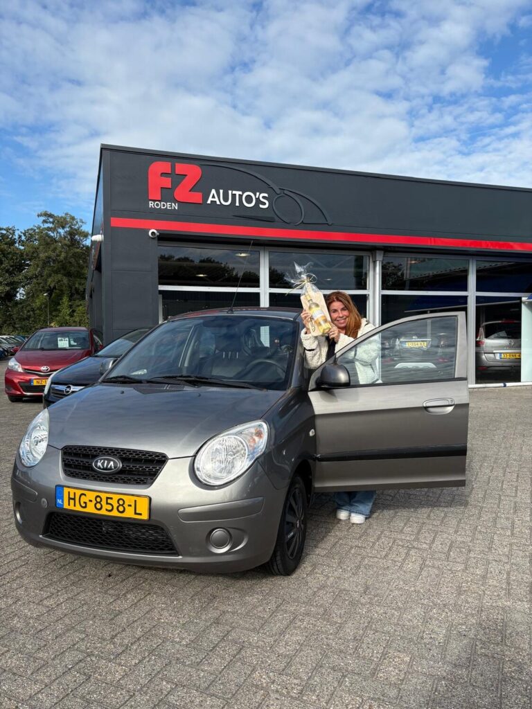 Kia Picanto verkocht en afgeleverd bij FZ Auto's — september 2025
