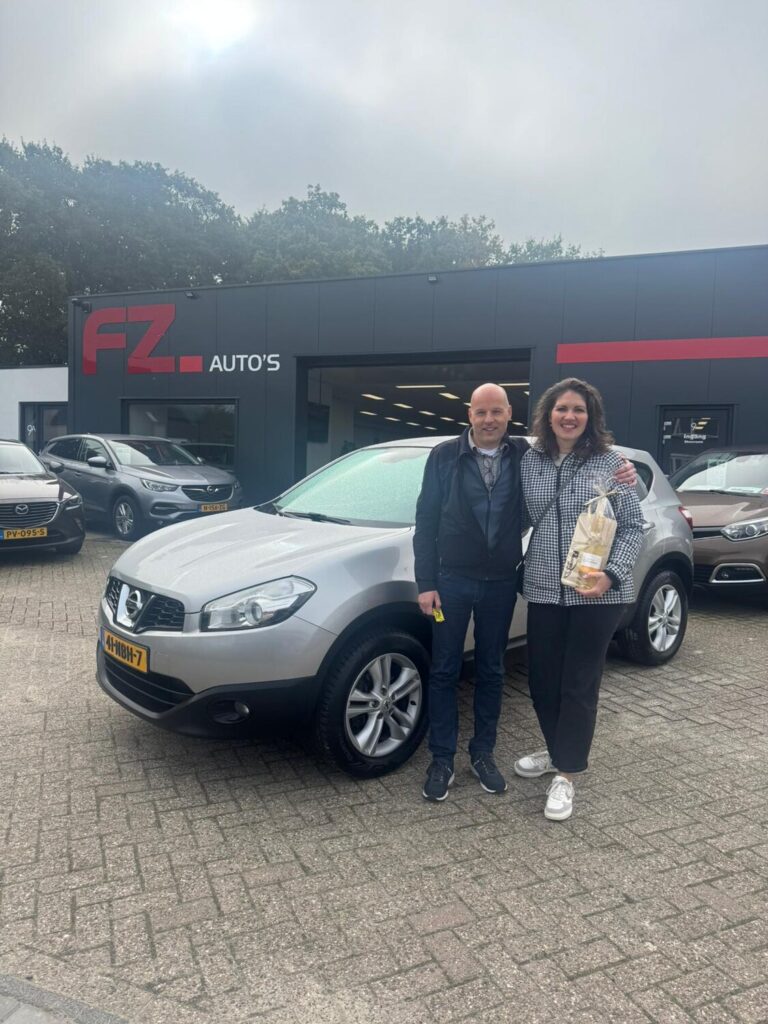 Nissan Qashqai verkocht en afgeleverd bij FZ Auto's — oktober 2025