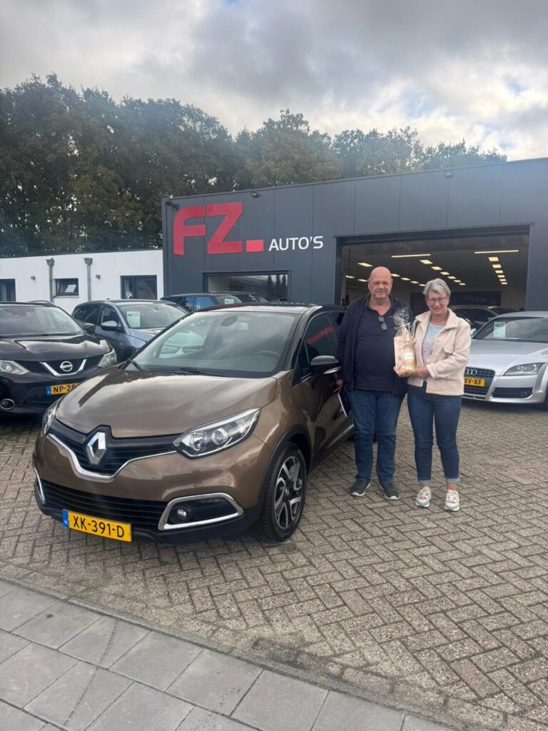 Renault Captur verkocht en afgeleverd bij FZ Auto's — oktober 2025