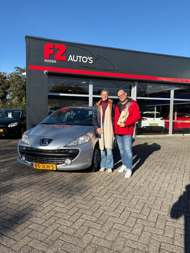 Peugeot 206+ verkocht en afgeleverd bij FZ Auto's — oktober 2025