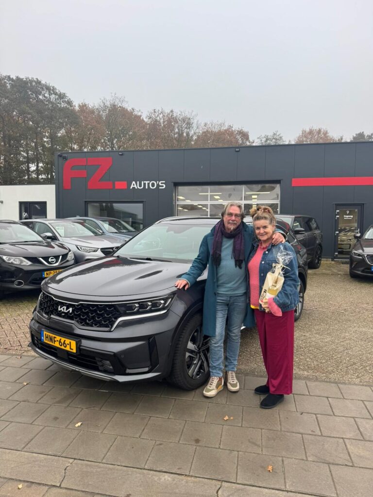 Kia Sorento verkocht en afgeleverd bij FZ Auto's — november 2025