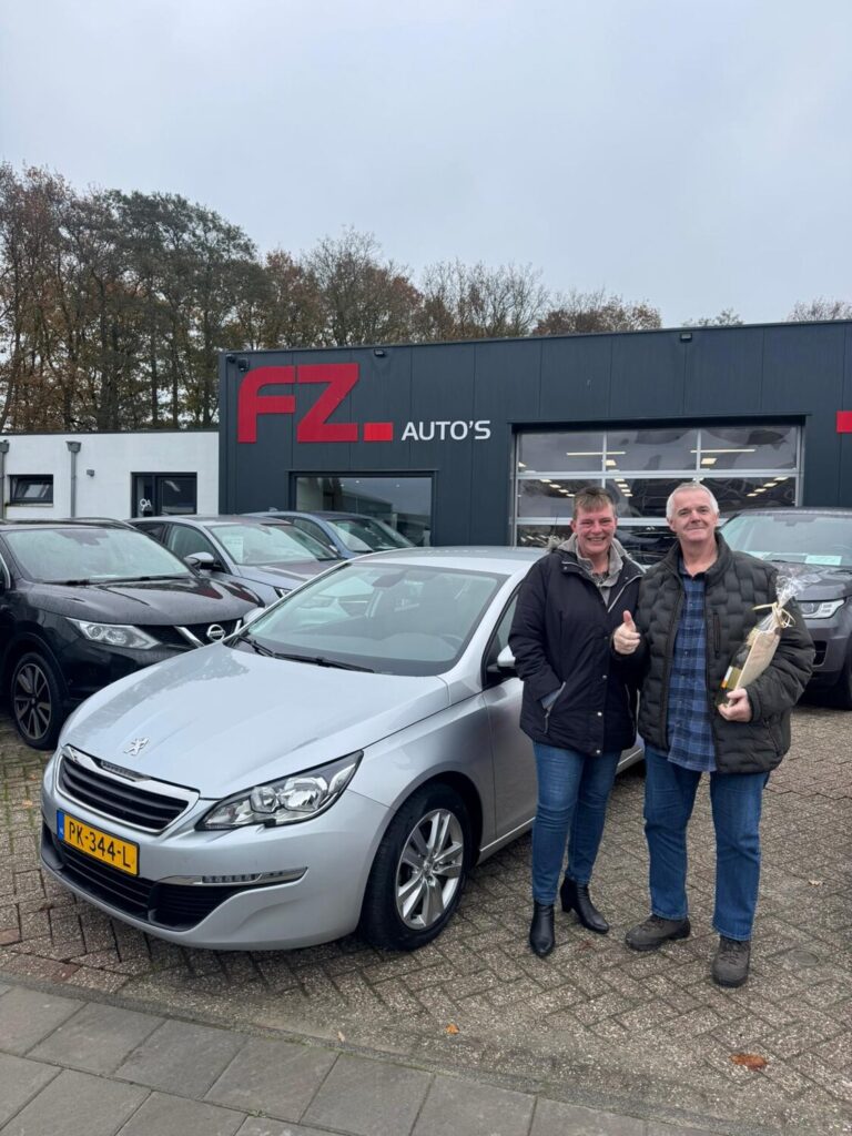 Peugeot 308 verkocht en afgeleverd bij FZ Auto's — november 2025