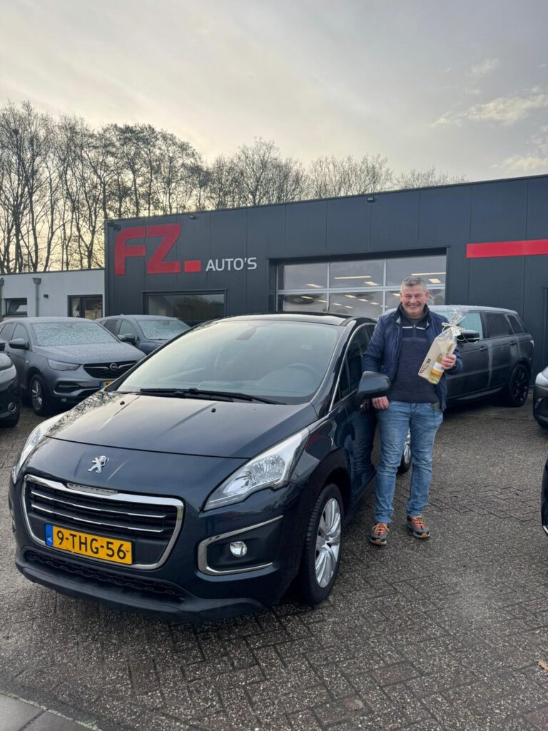 Peugeot 3008 verkocht en afgeleverd bij FZ Auto's — december 2025