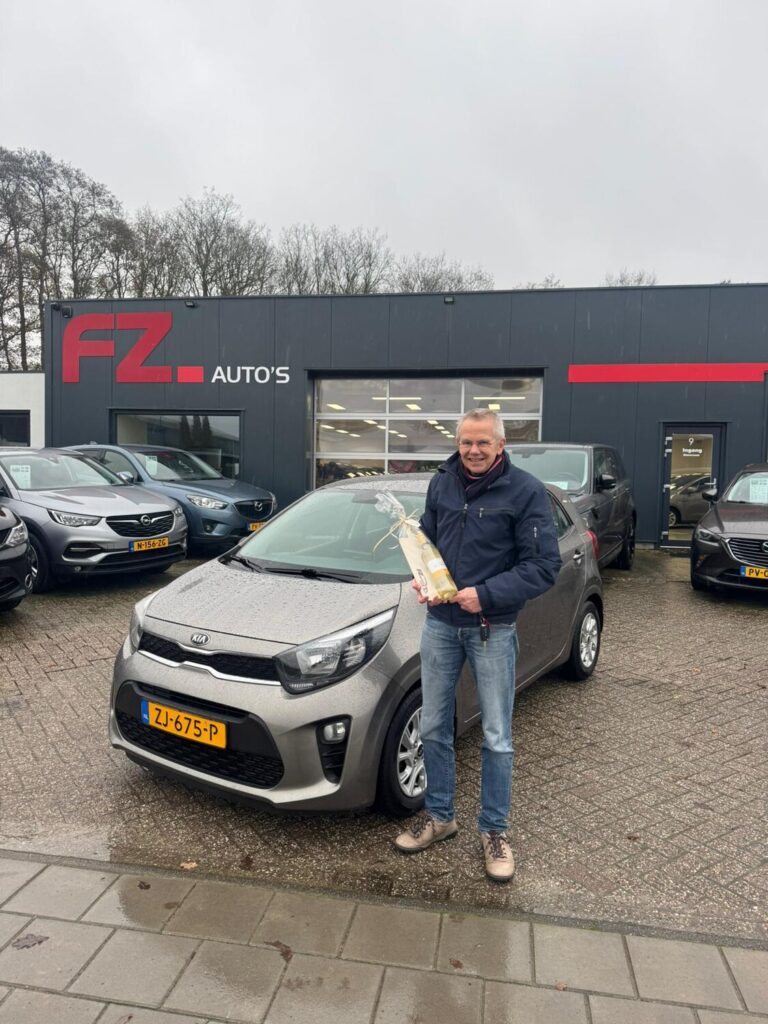 Kia Picanto verkocht en afgeleverd bij FZ Auto's — december 2025
