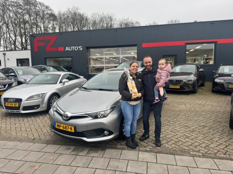 Toyota Auris verkocht en afgeleverd bij FZ Auto's — december 2025