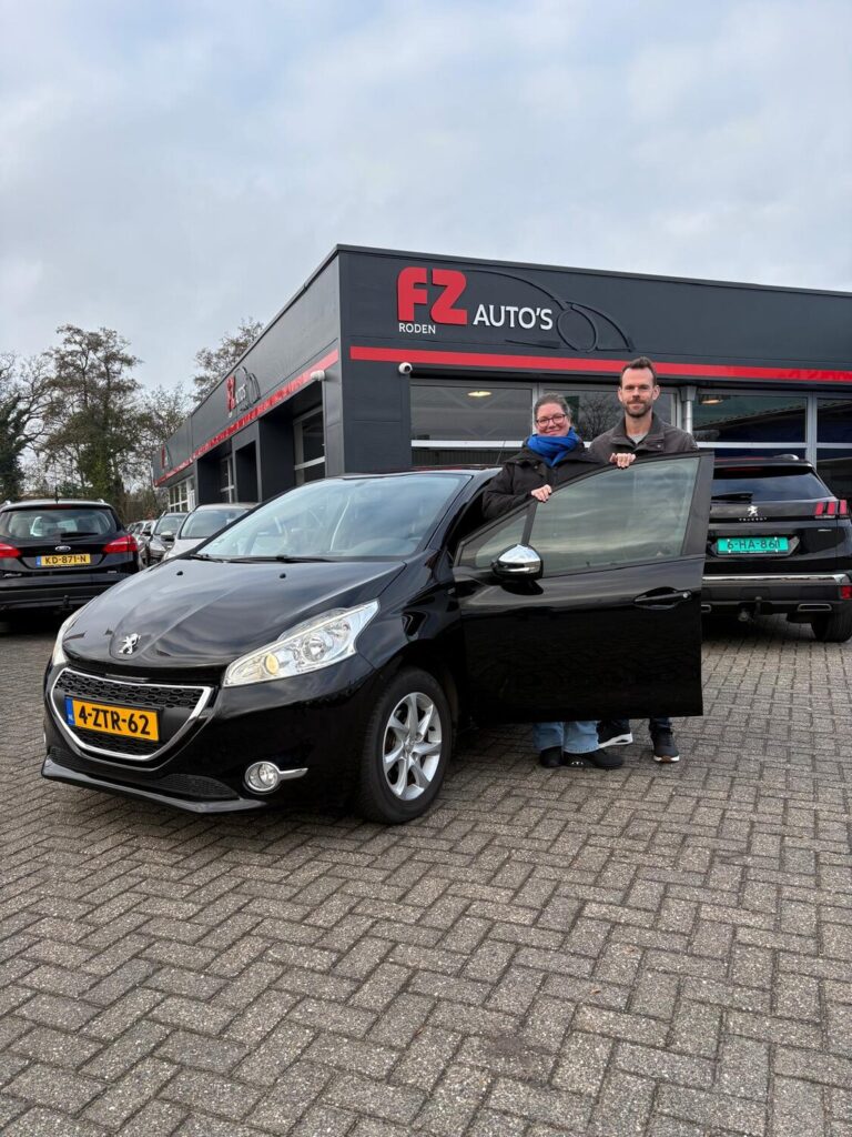 Peugeot 208 verkocht en afgeleverd bij FZ Auto's — december 2025
