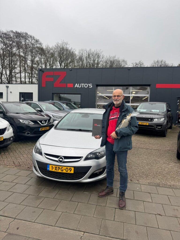 Opel Astra verkocht en afgeleverd bij FZ Auto's — december 2025