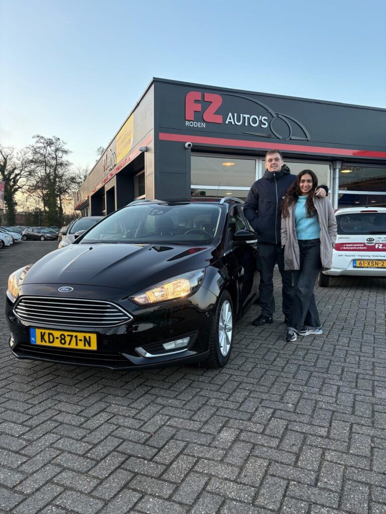 Ford Focus verkocht en afgeleverd bij FZ Auto's — december 2025