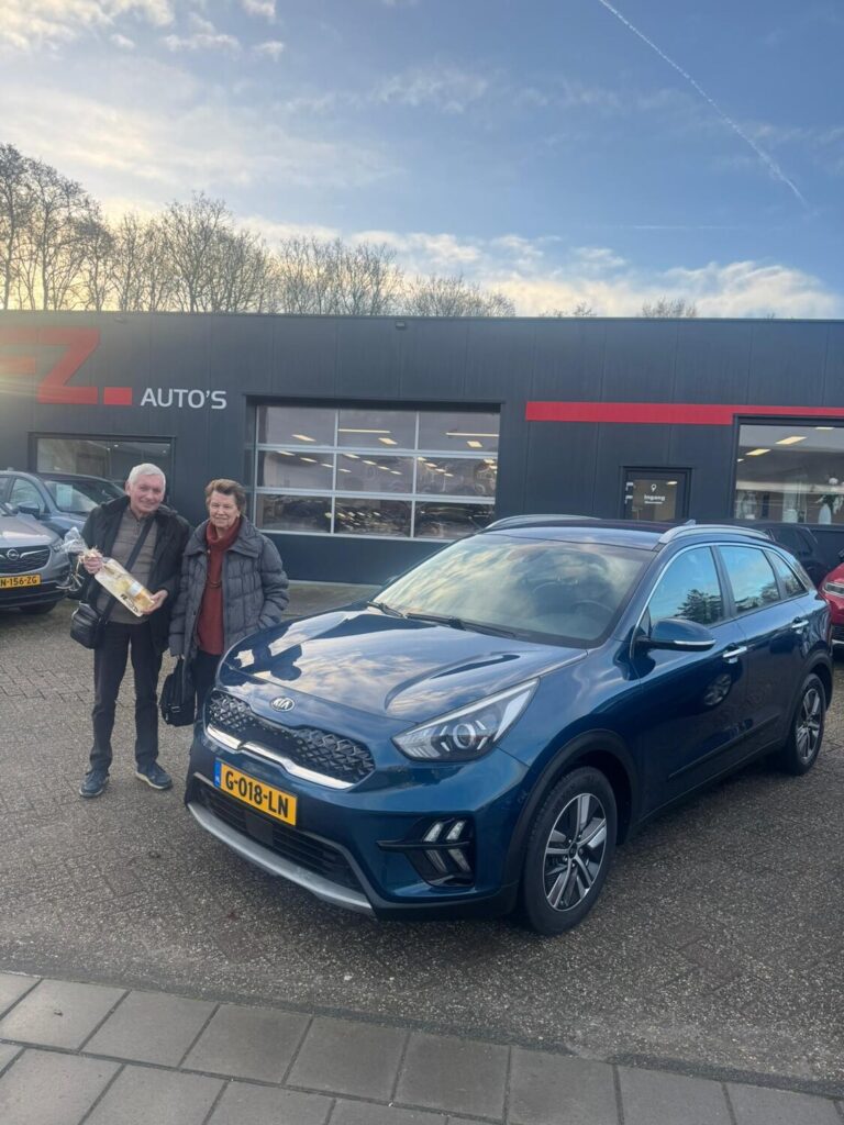 Kia Niro verkocht en afgeleverd bij FZ Auto's — december 2025