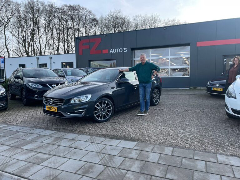 Volvo S60 verkocht en afgeleverd bij FZ Auto's — januari 2026