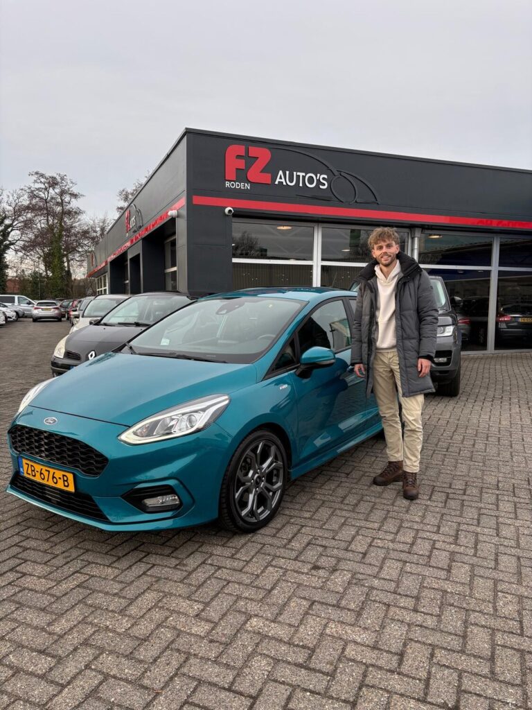 Ford Fiesta ST-Line verkocht en afgeleverd bij FZ Auto's — januari 2026