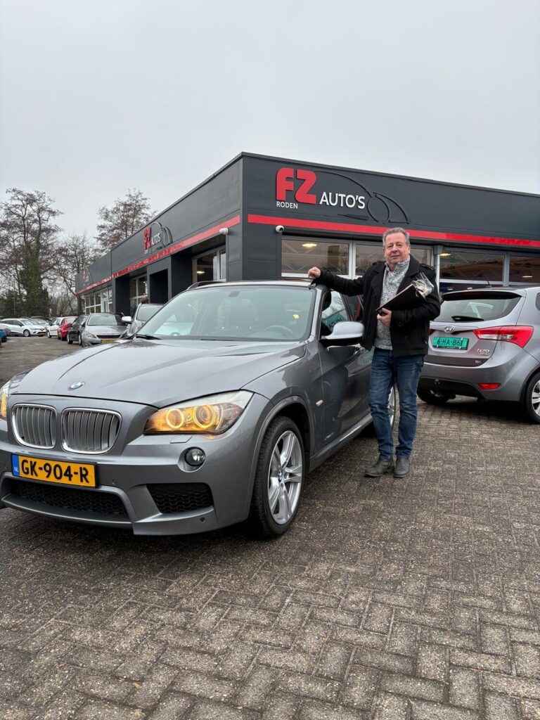 BMW X1 verkocht en afgeleverd bij FZ Auto's — februari 2026