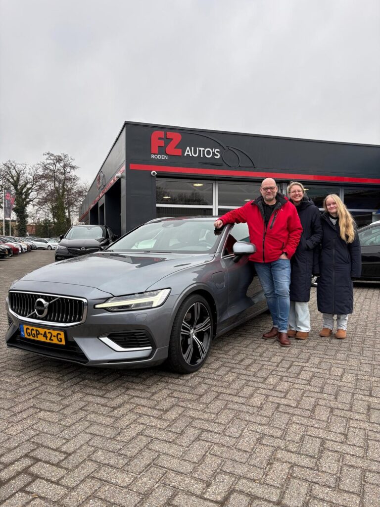 Volvo V60 verkocht en afgeleverd bij FZ Auto's — februari 2026