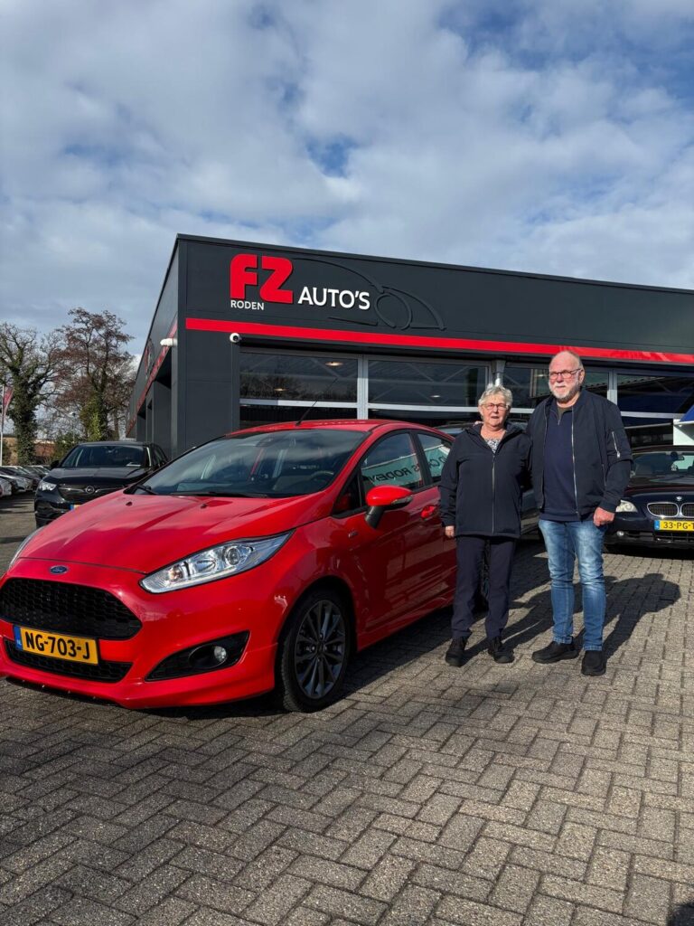 Ford Fiesta verkocht en afgeleverd bij FZ Auto's — februari 2026