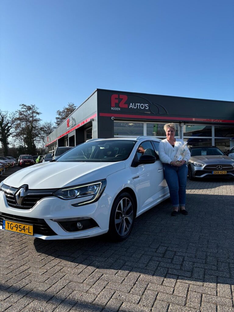 Renault Mégane verkocht en afgeleverd bij FZ Auto's — maart 2026