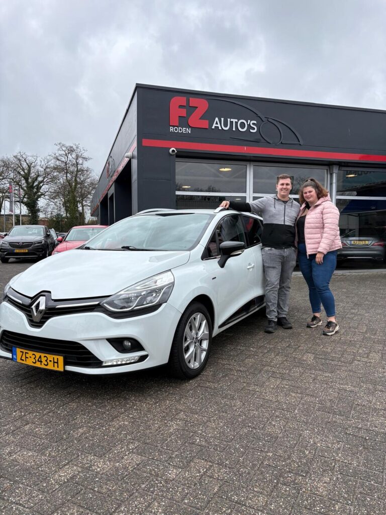 Renault Clio Estate verkocht en afgeleverd bij FZ Auto's — maart 2026