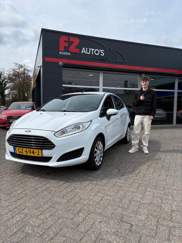 Ford Fiesta verkocht en afgeleverd bij FZ Auto's — april 2026