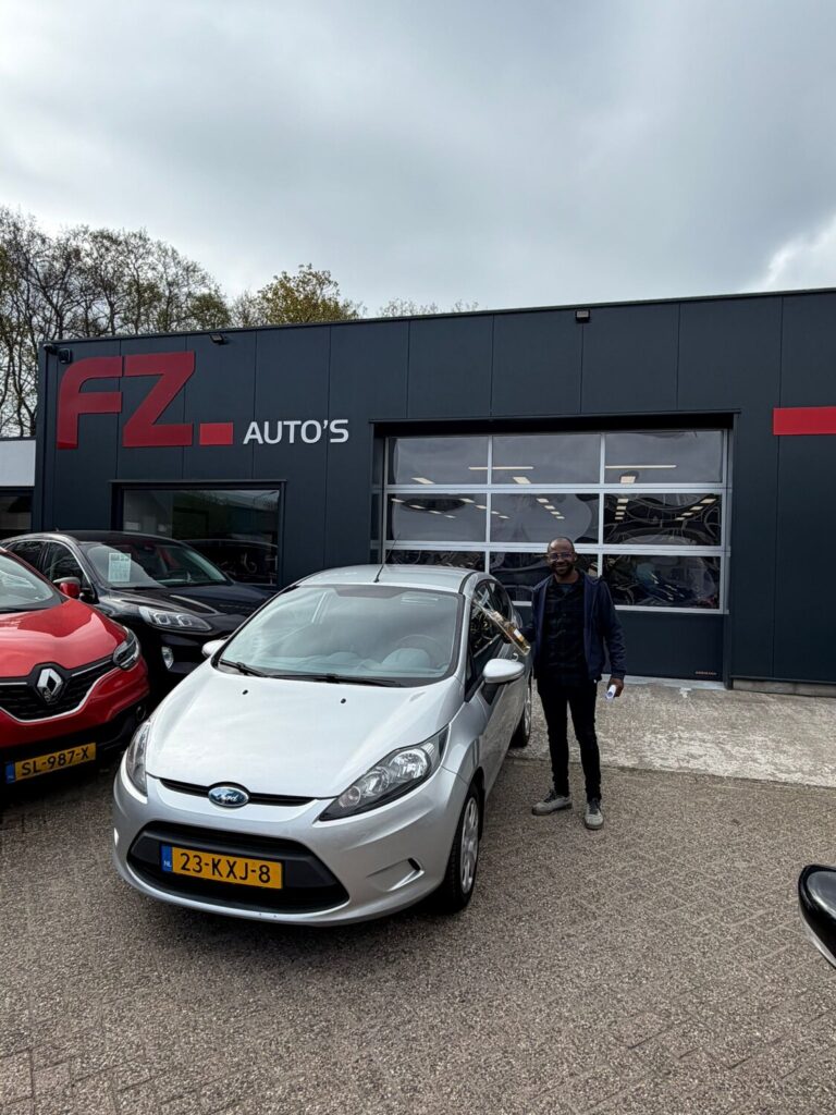 Ford Fiesta verkocht en afgeleverd bij FZ Auto's — april 2026