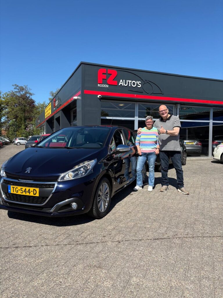 Peugeot 208 verkocht en afgeleverd bij FZ Auto's — mei 2026
