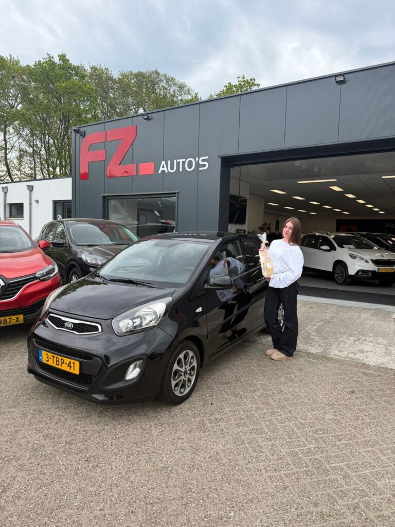 Kia Picanto verkocht en afgeleverd bij FZ Auto's — mei 2026