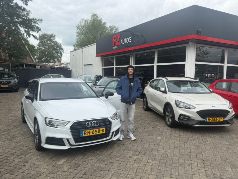 Audi A3 verkocht en afgeleverd bij FZ Auto's — mei 2026
