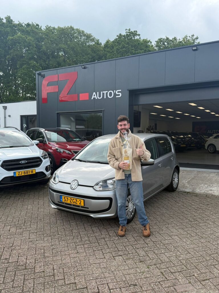 Volkswagen Up verkocht en afgeleverd bij FZ Auto's — mei 2026