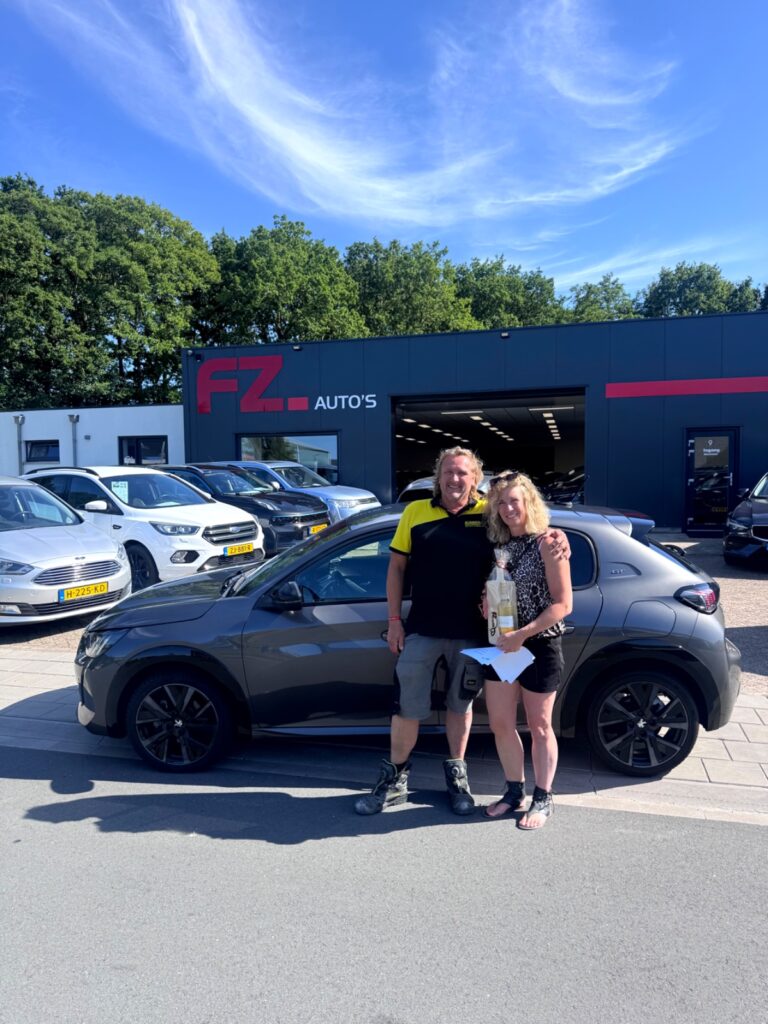 Peugeot 208 verkocht en afgeleverd bij FZ Auto's — juni 2026