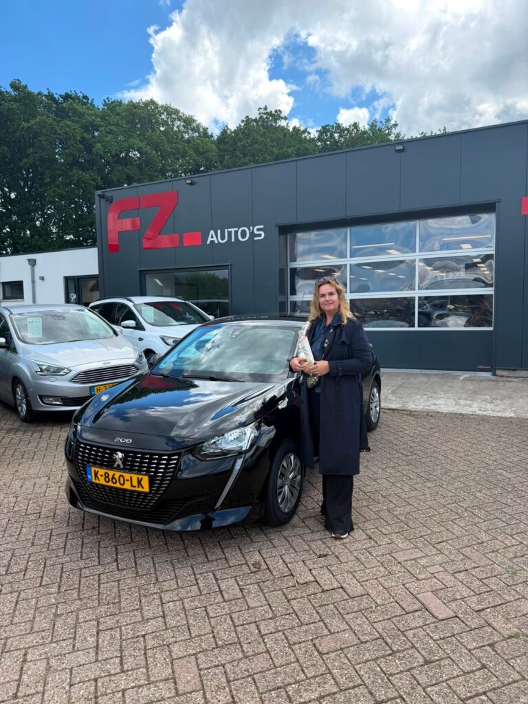 Peugeot 208 verkocht en afgeleverd bij FZ Auto's — juni 2026