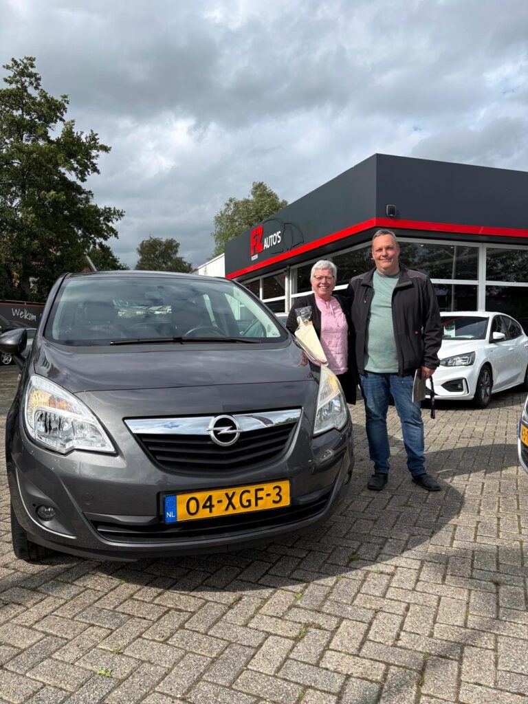 Opel Meriva verkocht en afgeleverd bij FZ Auto's — juni 2026