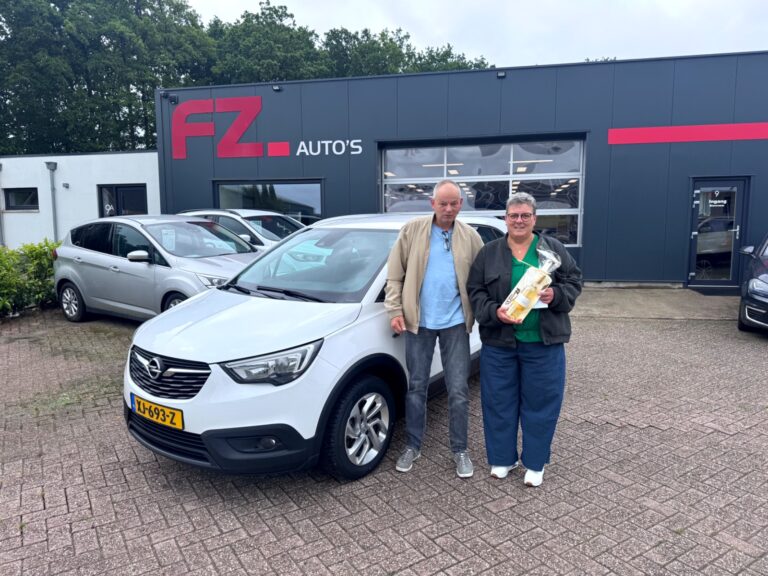 Opel Crossland X verkocht en afgeleverd bij FZ Auto's — juni 2026
