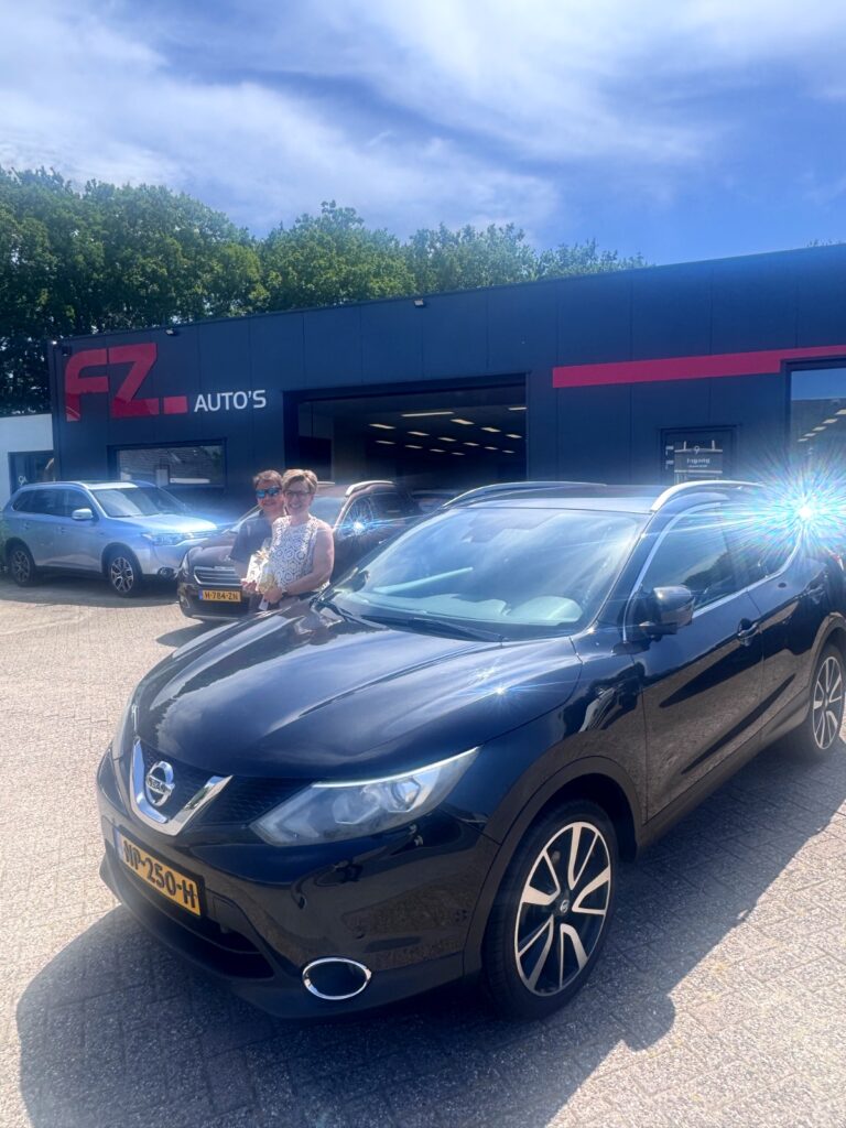 Nissan Qashqai verkocht en afgeleverd bij FZ Auto's — juni 2026