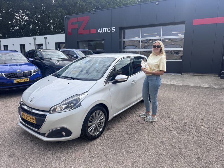 Peugeot 208 verkocht en afgeleverd bij FZ Auto's — augustus 2026